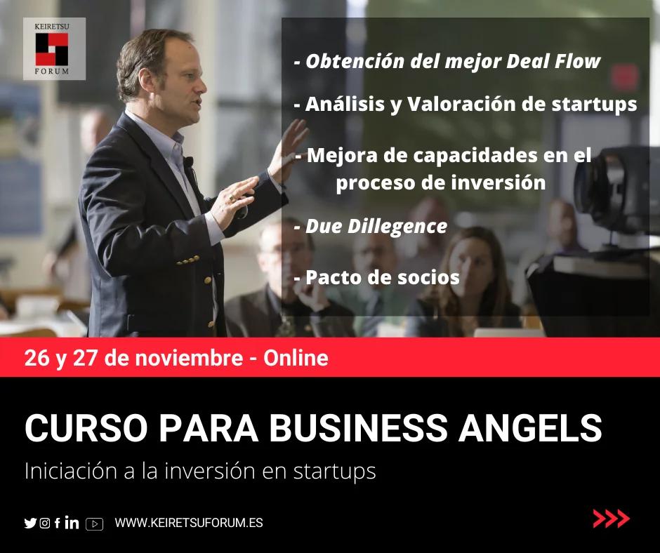 Curso para Inversores Privados Business Angels Carátula del Curso para Inversores Privados Business Angels