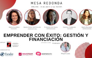 Mesa redonda emprendedoras