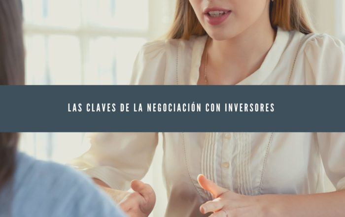 Inversión Startup negociación