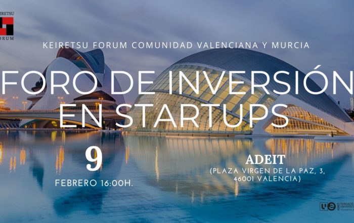 Foro de Inversión en startups Valencia