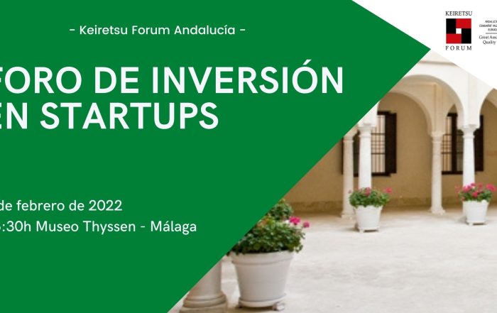 Foro de inversión startups Andalucía