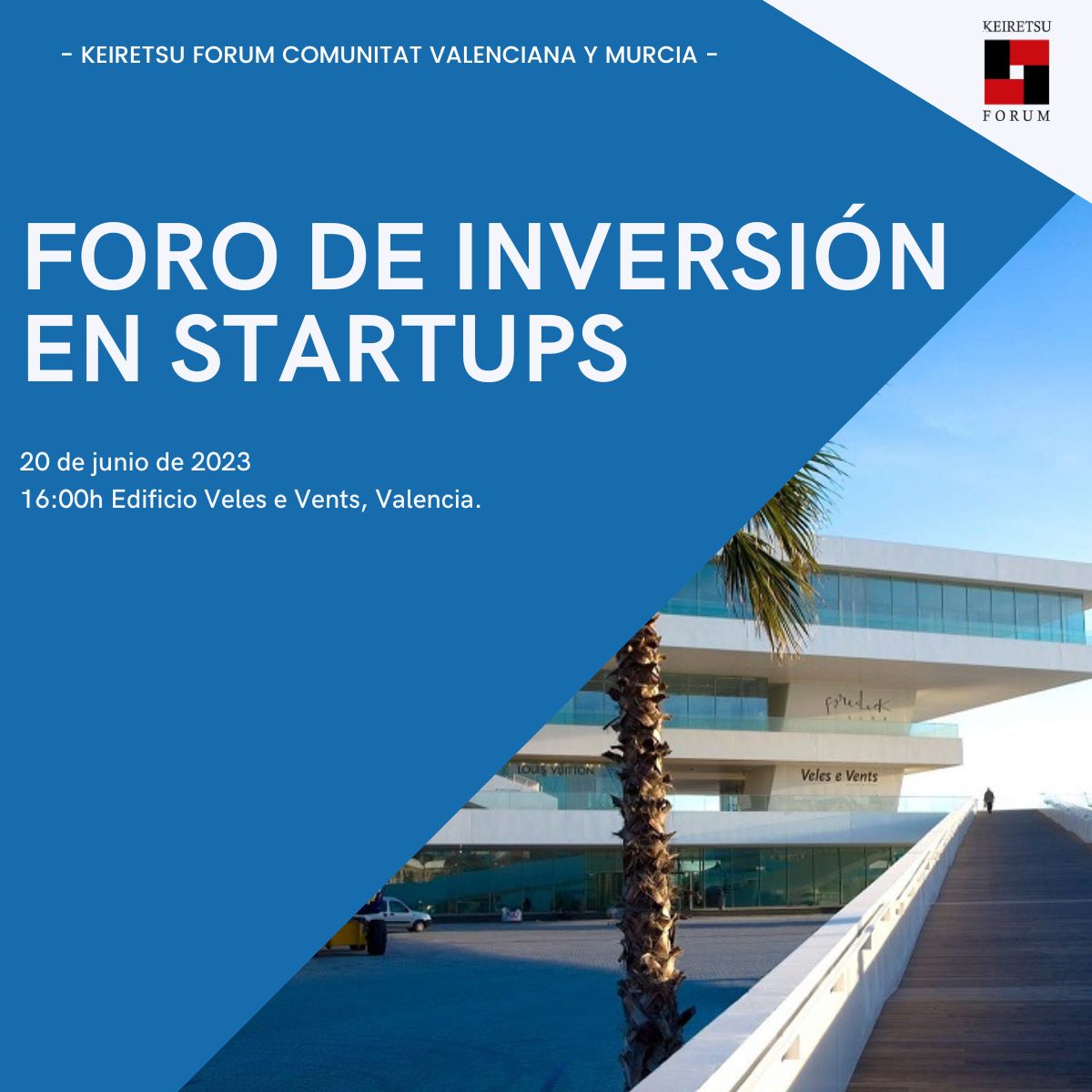 Foro de Inverisón startups Valencia