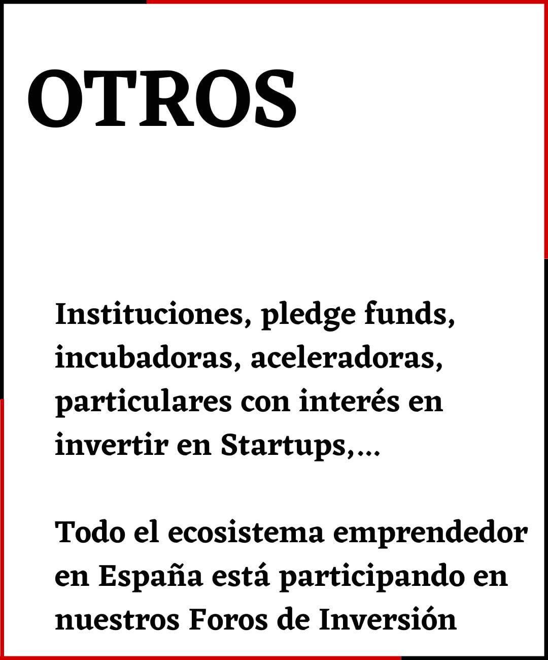 OTROS INVERSORES - INVERSIONES ALTERNATIVAS