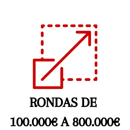 Rondas de 100k a 800k€