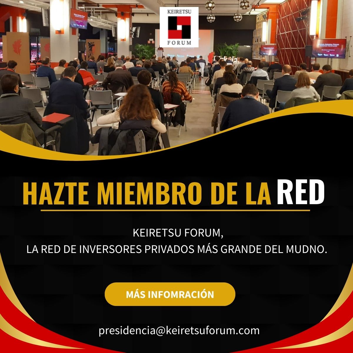 INVERTIR EN STARTUPS COMO MIEMBRO DE LA RED DE INVERSORES PRIVADOS KEIRETSU FORUM