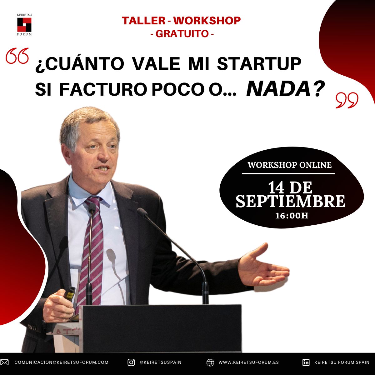 Valoración de startups cuando no facturan