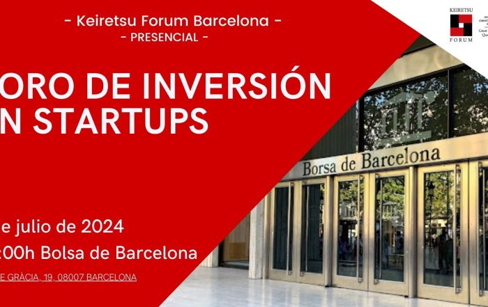 FORO DE INVERSIÓN STARTUPS BARCELONA