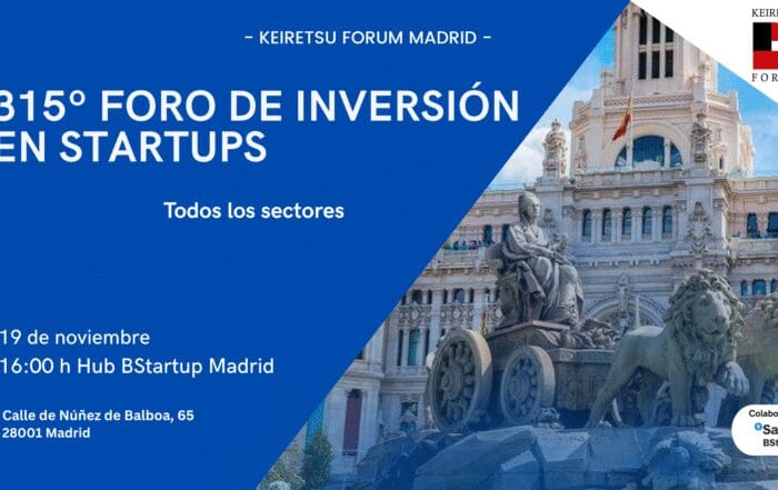 Caratula Foro de Inversión KEIRETSU FORUM MADRID 19-11-2025